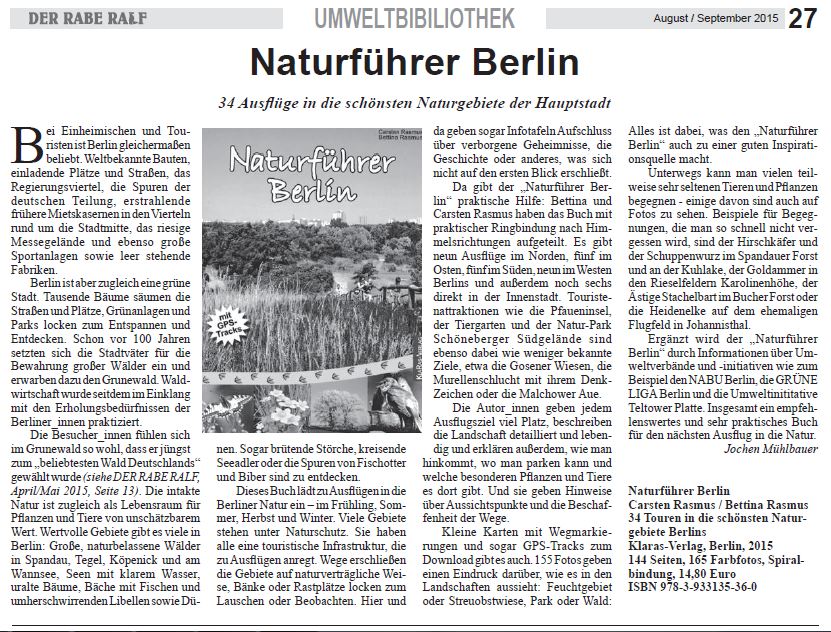 Rezension Rabe Ralf August 2015